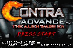 Contra Advance: The Alien Wars EX - 