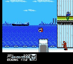 Contra Force NES screenshot