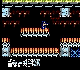 Contra Force NES screenshot