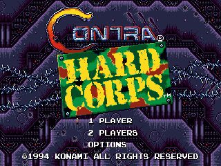 Contra: Hard Corps - Genesis