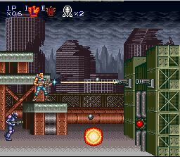 Contra III: The Alien Wars SNES screenshot