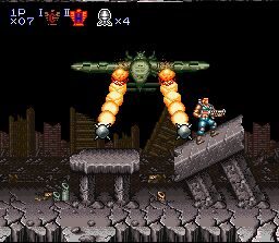 Contra III: The Alien Wars SNES screenshot