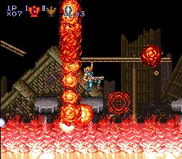 Contra III: The Alien Wars SNES screenshot