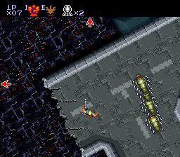 Contra III: The Alien Wars SNES screenshot
