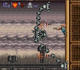 Contra III: The Alien Wars SNES screenshot