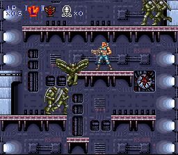 Contra III: The Alien Wars SNES screenshot