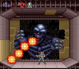 Contra III: The Alien Wars SNES screenshot