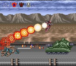 Contra III: The Alien Wars SNES screenshot