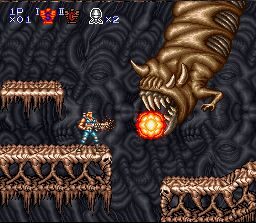 Contra III: The Alien Wars SNES screenshot