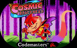 Cosmic Spacehead DOS screenshot
