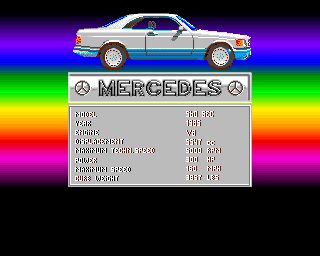 Crazy Cars Amiga screenshot