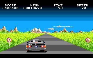 Crazy Cars Amiga screenshot