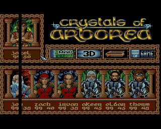 Crystals of Arborea Amiga screenshot