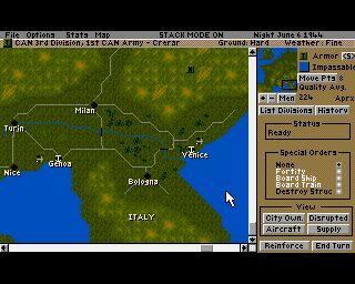 D-Day: The Beginning of the End Amiga screenshot