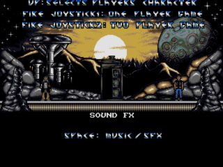 Dalek Attack Amiga screenshot