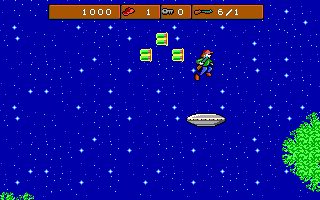 Dangerous Dave's Risky Rescue DOS screenshot
