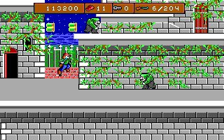 Dangerous Dave's Risky Rescue DOS screenshot