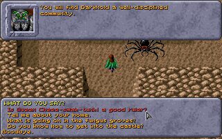 Dark Sun: Shattered Lands DOS screenshot