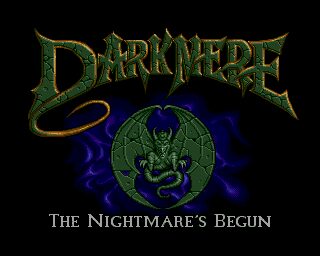 Darkmere: The Nightmare's Begun Amiga screenshot
