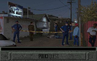 Police Quest IV: Open Season DOS screenshot