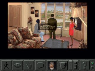 Police Quest IV: Open Season DOS screenshot