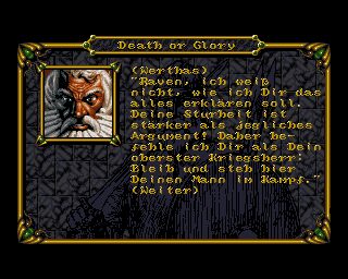 Death Or Glory: The Battle Of Morgan Amiga screenshot