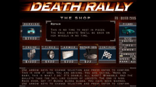 Death Rally Windows screenshot