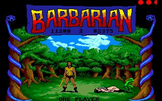 Barbarian: The Ultimate Warrior Amiga screenshot