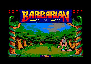 Barbarian: The Ultimate Warrior - Amstrad CPC