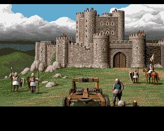 Defender of the Crown II Amiga screenshot