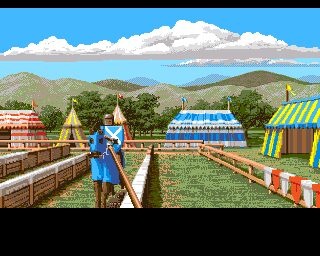 Defender of the Crown II Amiga screenshot