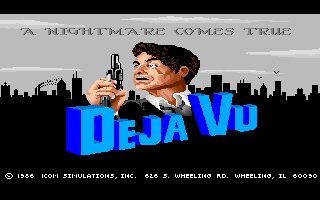 Deja Vu: A Nightmare Comes True!! - Amiga