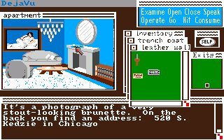 Deja Vu: A Nightmare Comes True!! Amiga screenshot