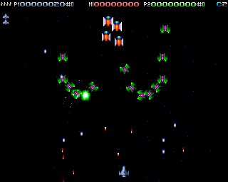 Deluxe Galaga Amiga screenshot