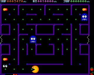Deluxe PacMan Amiga screenshot