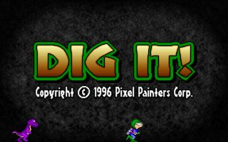 Dig It! DOS screenshot