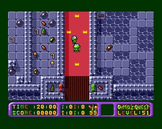 Dimo's Quest Amiga screenshot