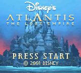 Disney's Atlantis: The Lost Empire Game Boy Color screenshot