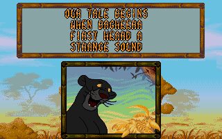 Disney's The Jungle Book DOS screenshot