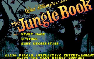 Disneys The Jungle Book - DOS