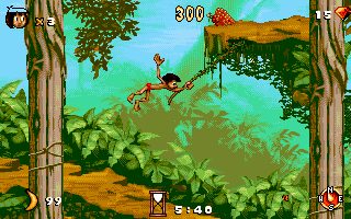 Disney's The Jungle Book DOS screenshot