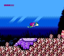 Disney's The Little Mermaid NES screenshot