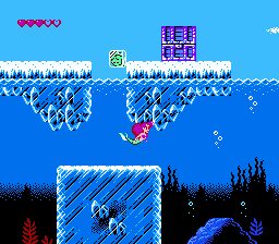Disney's The Little Mermaid NES screenshot