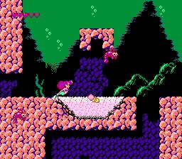 Disney's The Little Mermaid NES screenshot