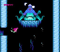 Disney's The Little Mermaid NES screenshot