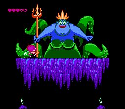 Disney's The Little Mermaid NES screenshot