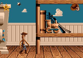 Disney's Toy Story Genesis screenshot