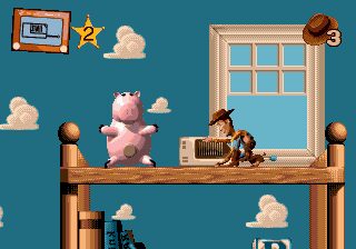 Disney's Toy Story Genesis screenshot