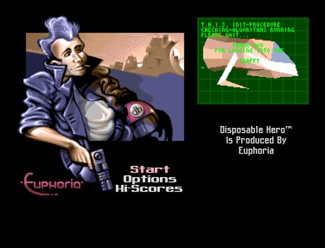 Disposable Hero - Amiga version