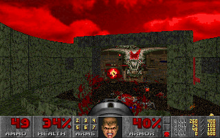 Doom 2 TNT: Evilution DOS screenshot